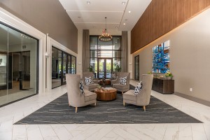 Apartment Rentals in Houston's Energy Corridor - Clubhouse Lobby Seating Area            